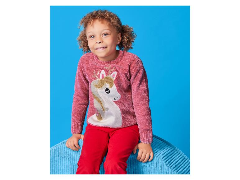 Kinder chenille kersttrui