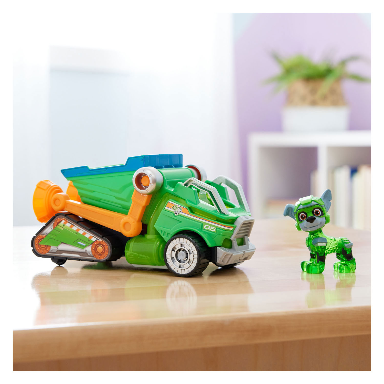 PAW Patrol The Mighty Movie Reddingsvoertuig - Rocky