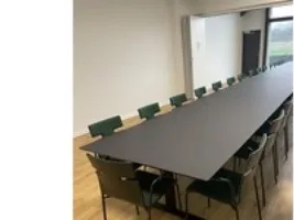 Konferencebord, Fumac Square, antracit L: 400 cm