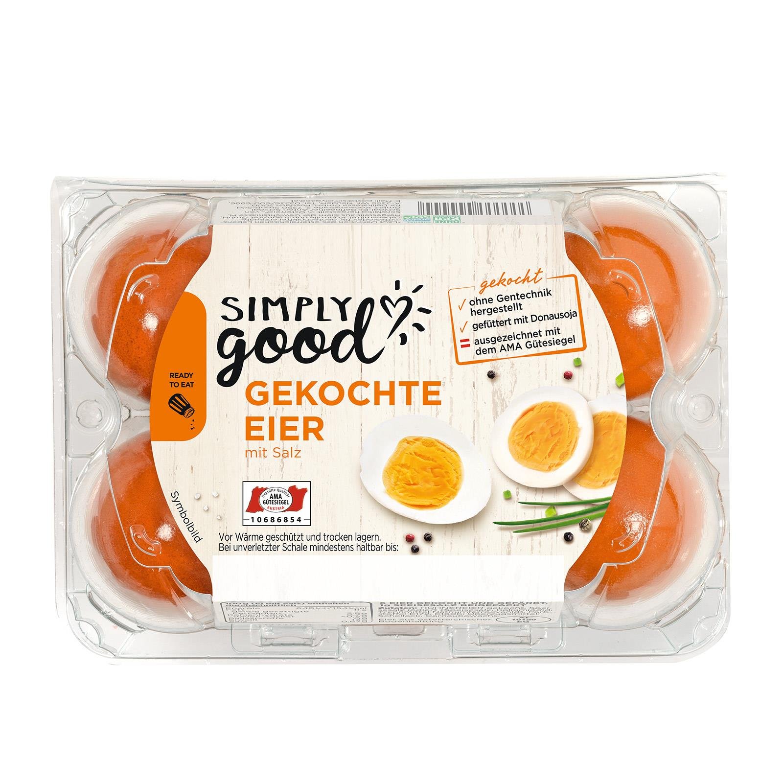Simply Good Gekochte Eier