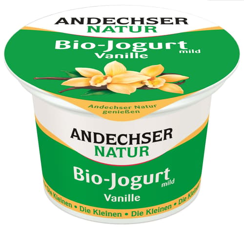 Andechser Die Kleinen BIO Jogurts mild Vanille 3.8% 4x100g