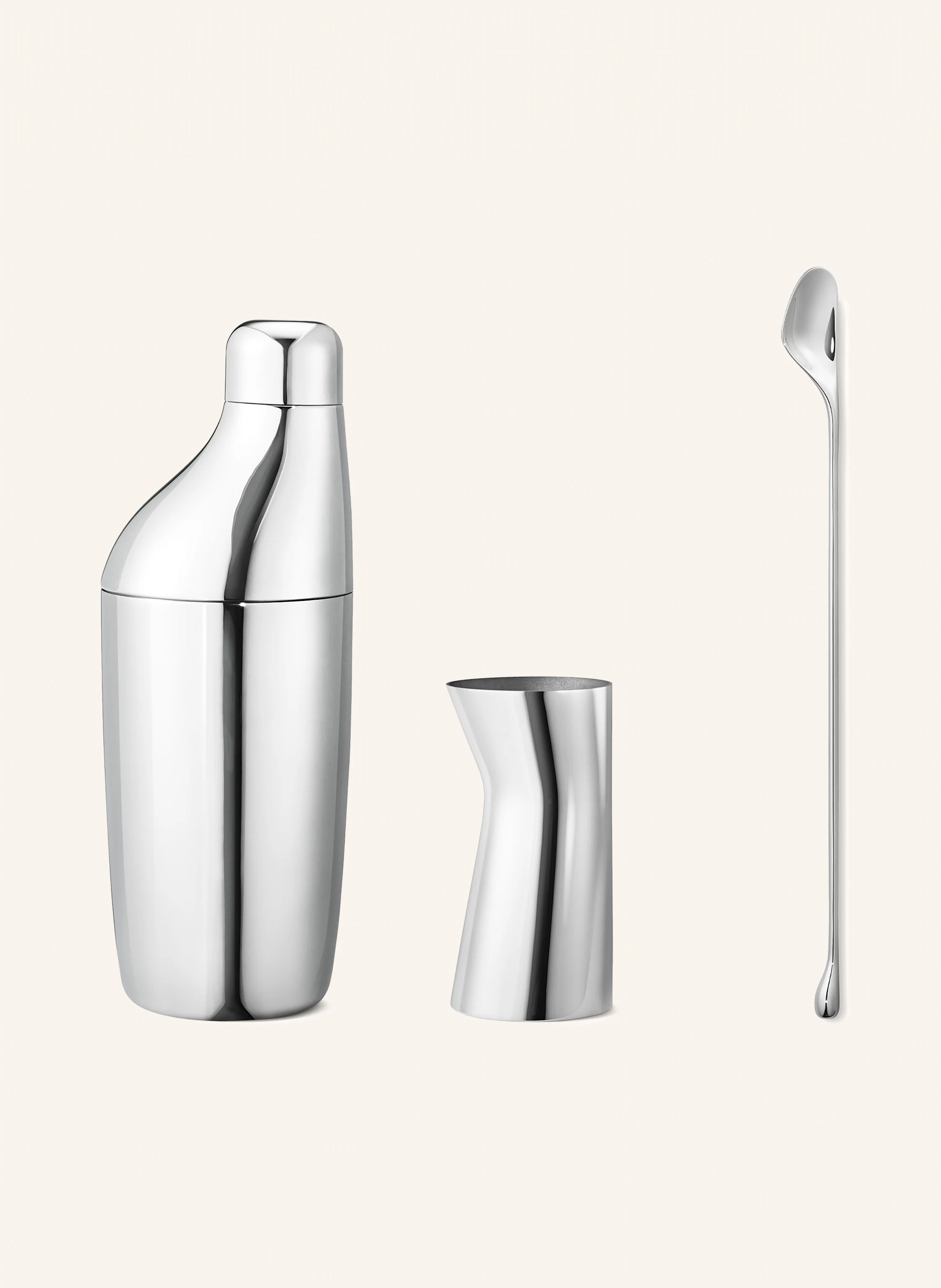 GEORG JENSEN 3-tlg. Bar-Set SKY