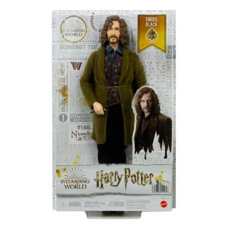 Mattel Harry Potter Sirius Black Puppe zum Sammeln (ca. 25 cm) mit Zauberstab