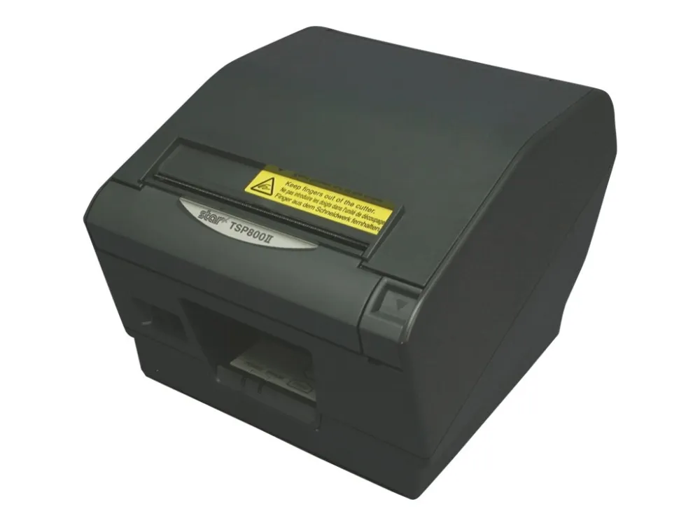 Star TSP847II - Kvitteringsprinter - to-farvet (monokrom) - direkte termisk - Rulle (11,2 cm) - 406 x 203 dpi - op til 180 mm/sek. - skærer - trækulsgrå