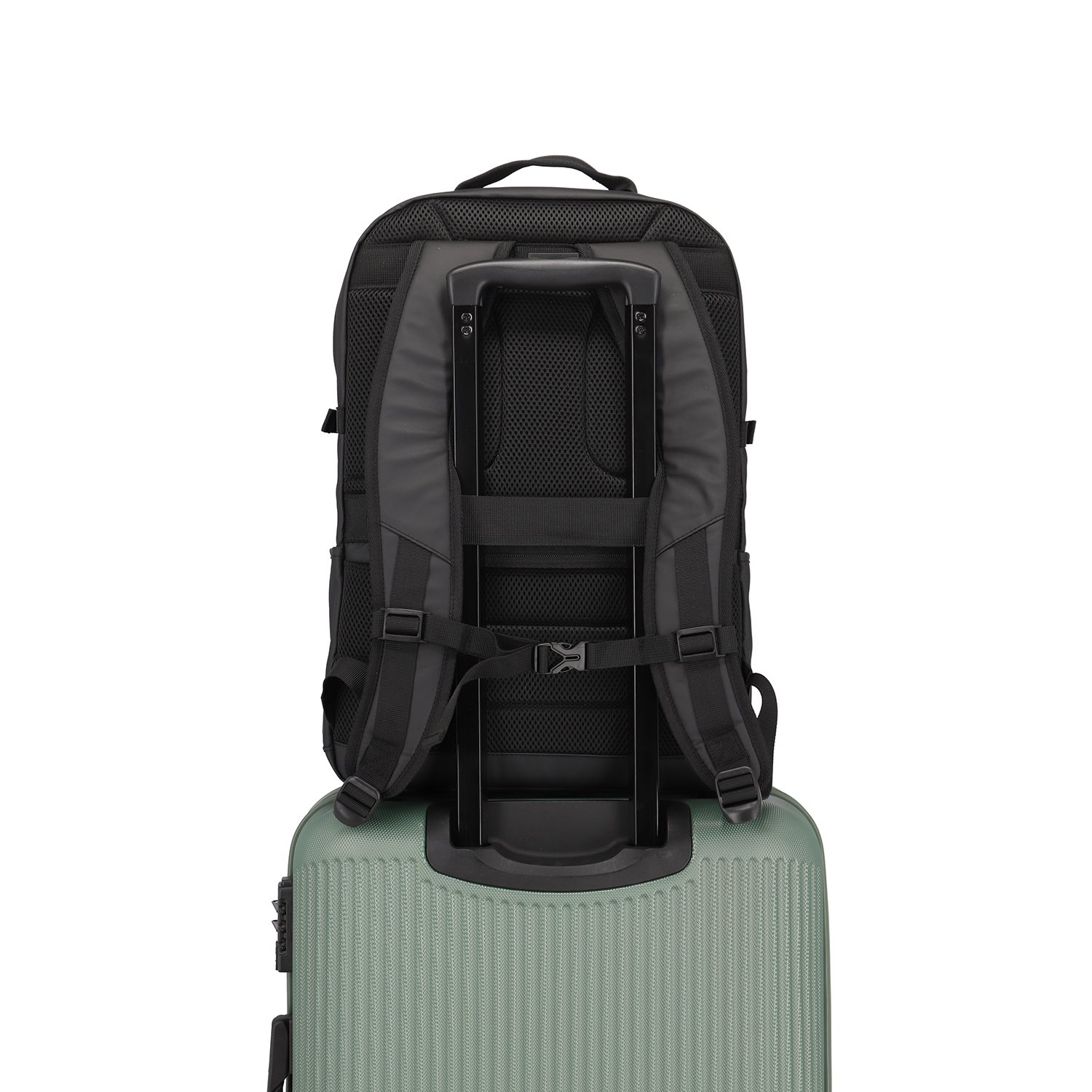 Travelite Basics Backpack Water-repellent black
