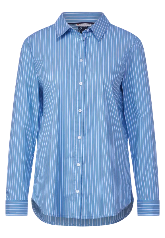 Streifen Hemdbluse - light spring blue