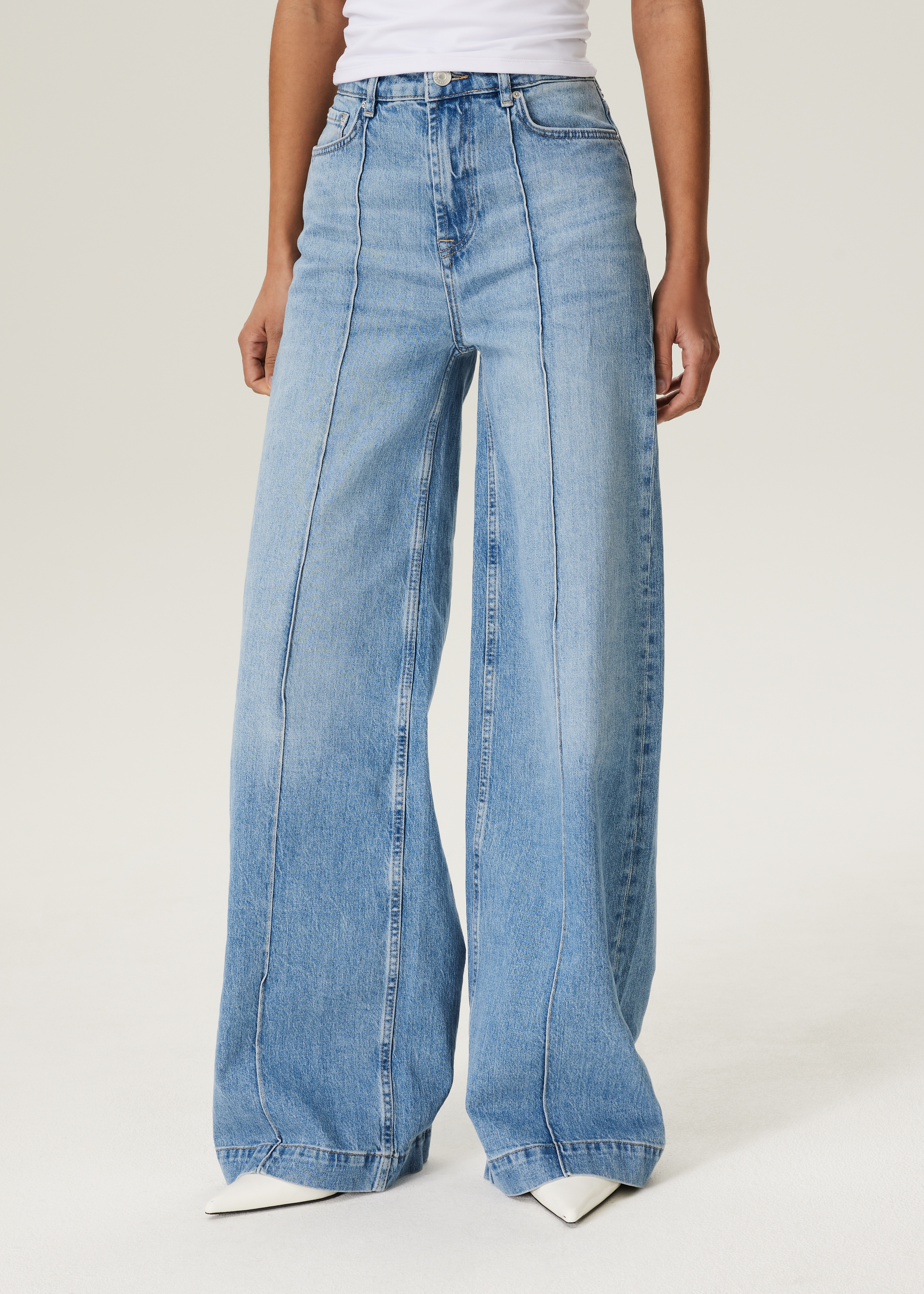 JAZZ - Wide leg pintuck
