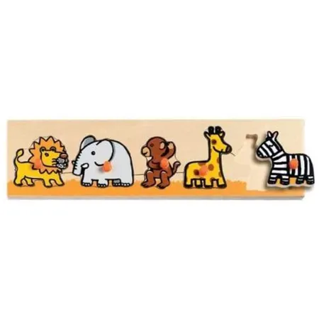 Djeco Holzpuzzle: Sava'n'co