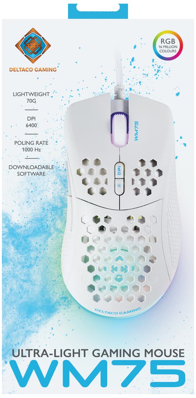 Deltaco WM75 gaming mus