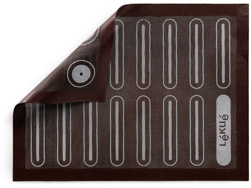 Lékué Backmatte mikroperforiert, Silikon, 40 x 30 cm Mikroperforierte Backmatte