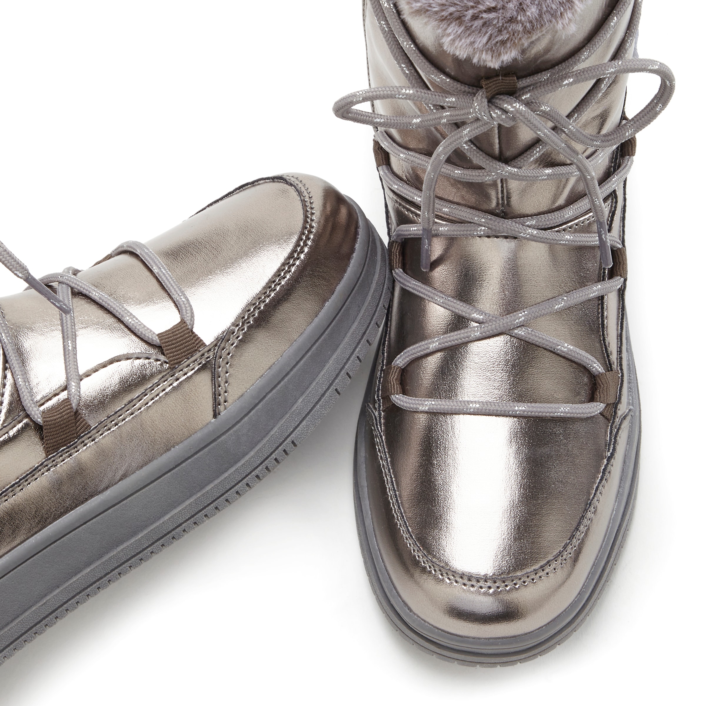 LASCANA Winterboots  mit Warmfutter & Glitzerdetail, Snow Boots, Winterstiefel, Stiefelette