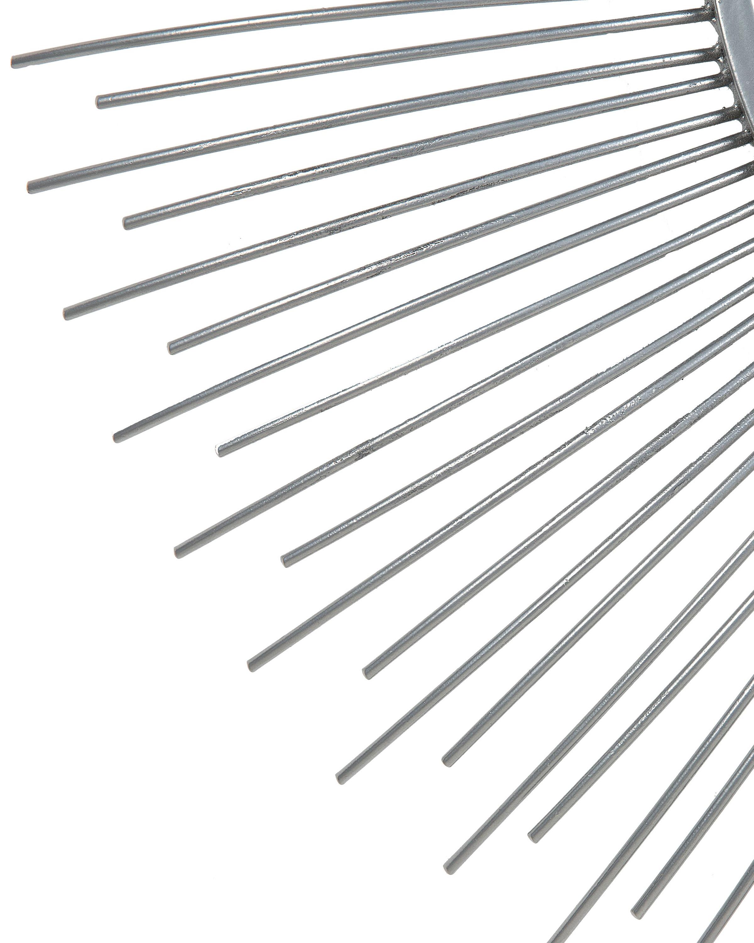 Wandspiegel CILLY 80 cm 80 cm Metaal Zilver