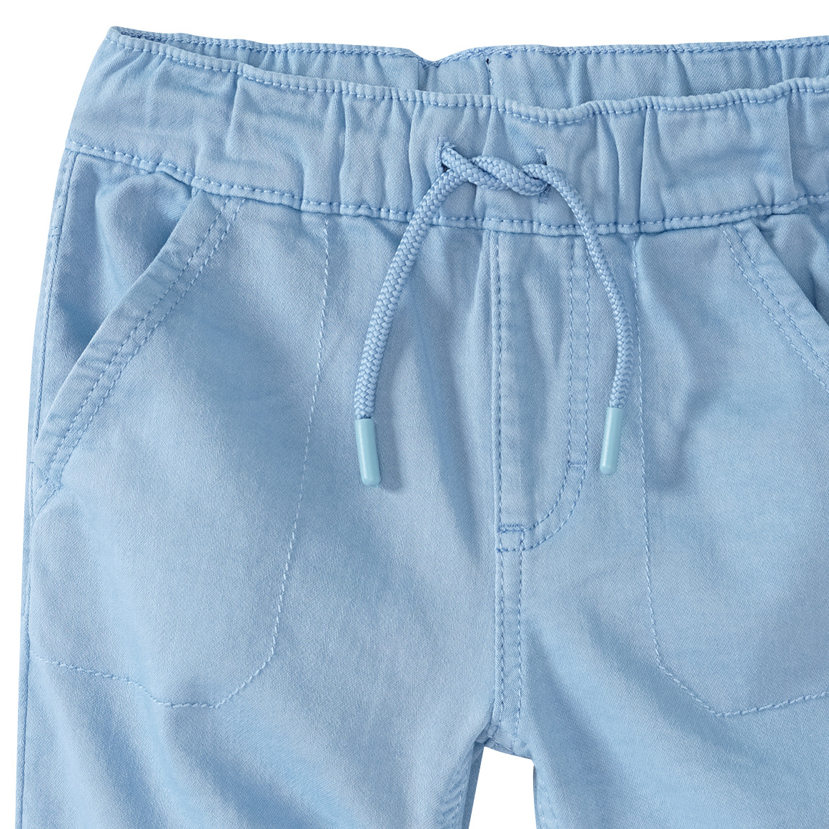 Topolino Jungen Shorts mit Tunnelzug hellblau