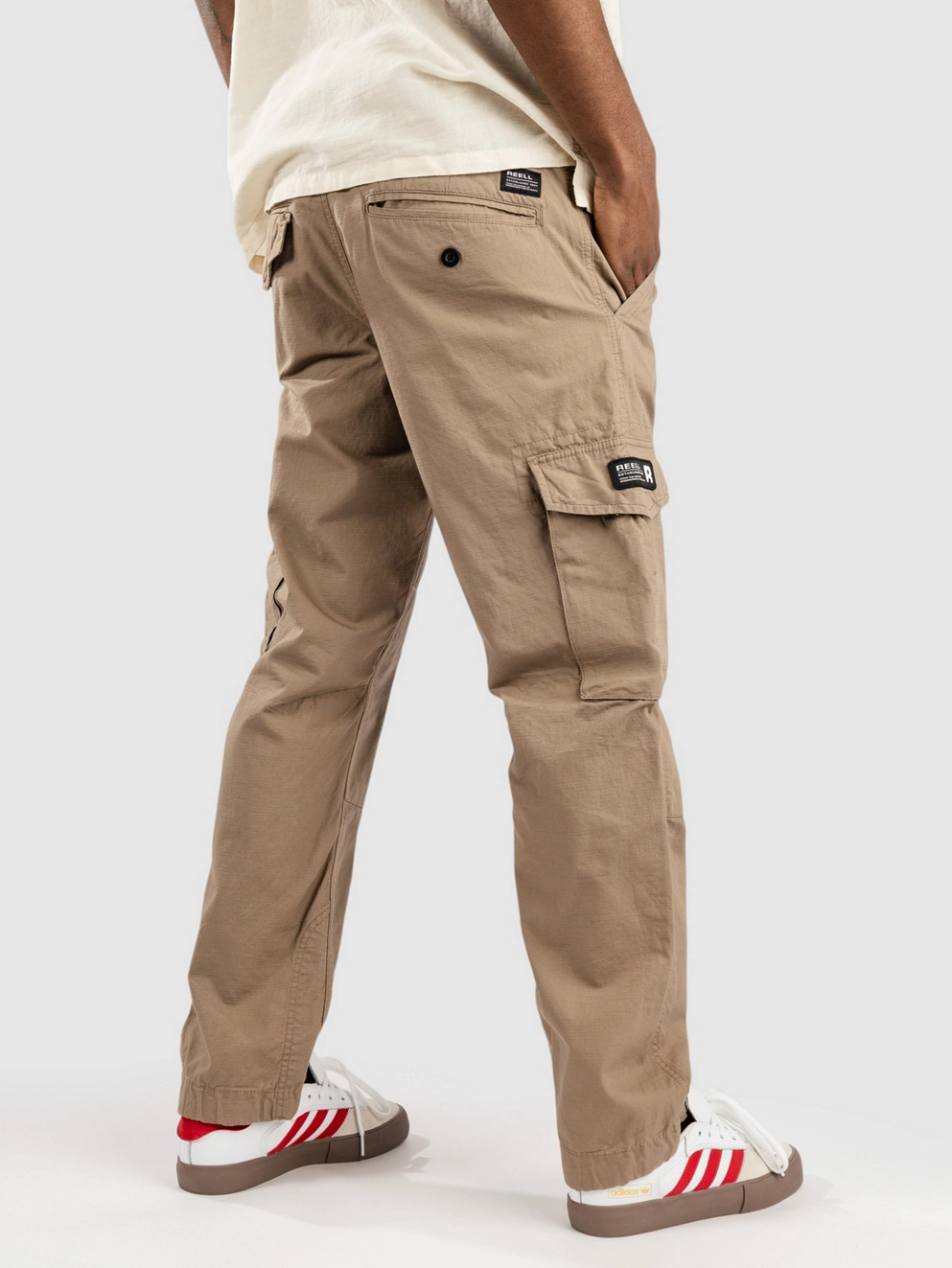 REELL Cargo Ripstop Pants taupe
