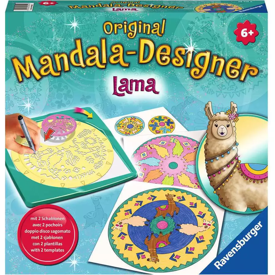 Ravensburger Mandala Designer Lama bunt