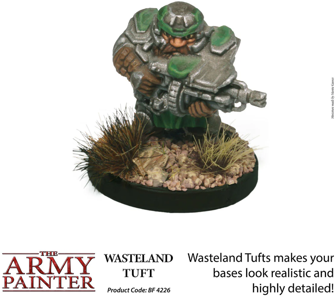 The Army Painter  Wasteland Tuft    Erschaffe Zonen der Verwüstung in deiner Miniaturwelt