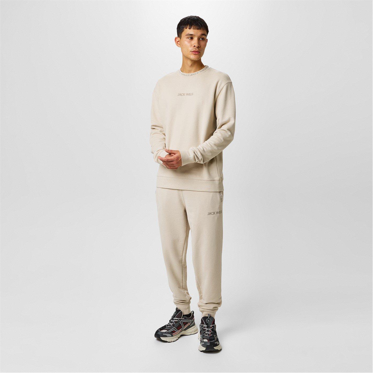 Jack Wills JW Jacquard Crew Sweatshirt