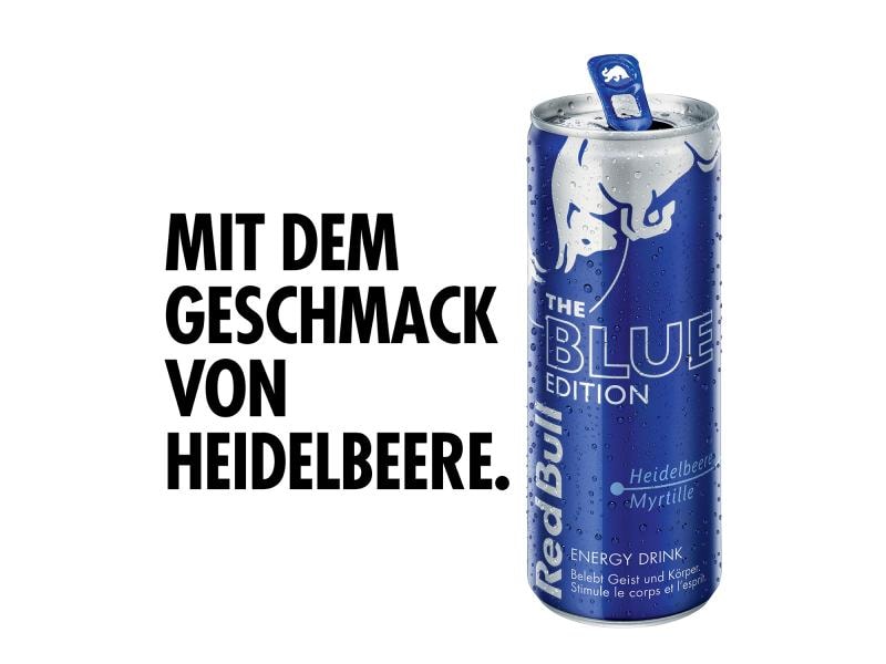Red Bull Energy Drink Blue Edition Heidelbeere 24 x 250 ml Kohlensäurehaltiges Energie Getränk