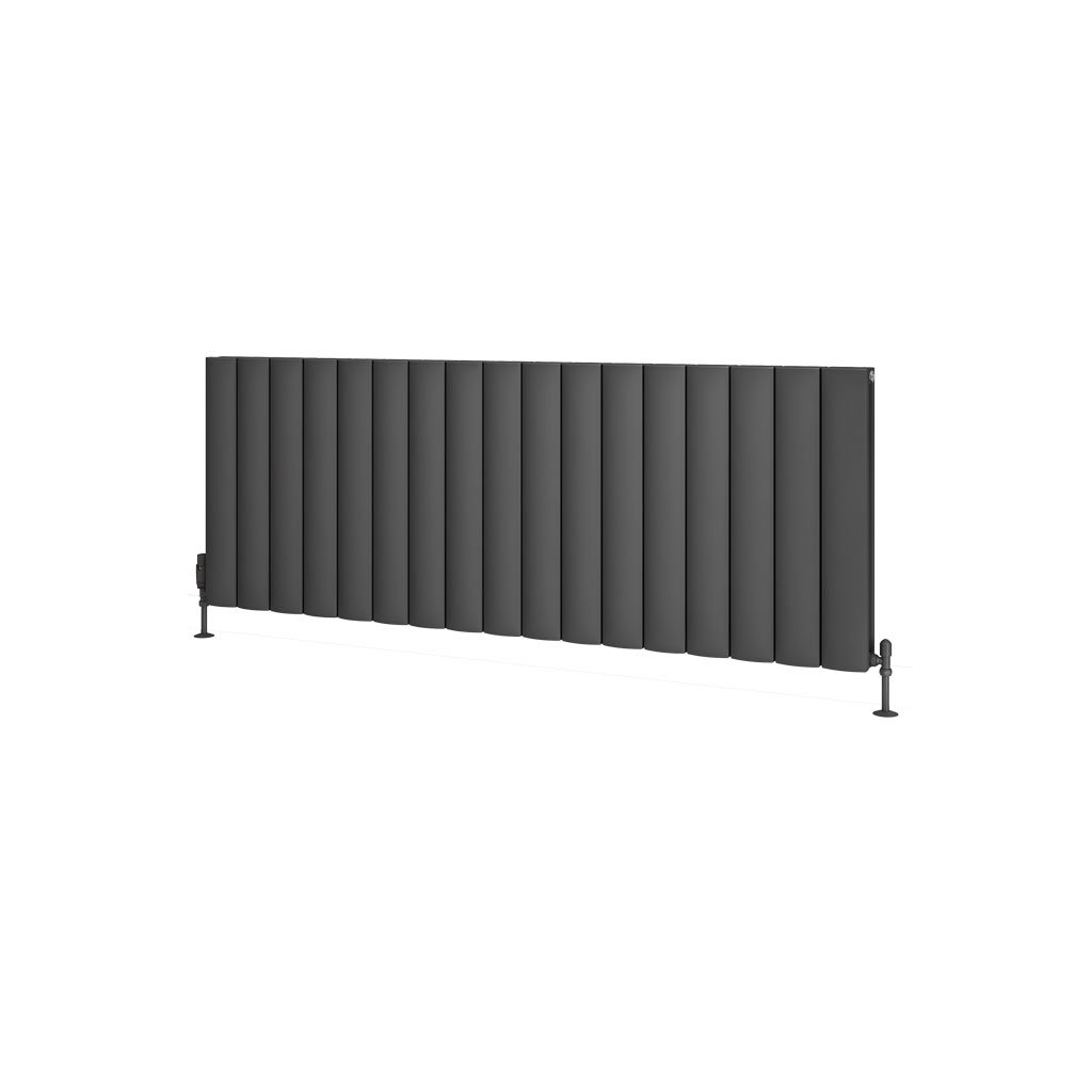 Eastbrook Guardia radiator 161x60cm aluminium 2616W antraciet mat