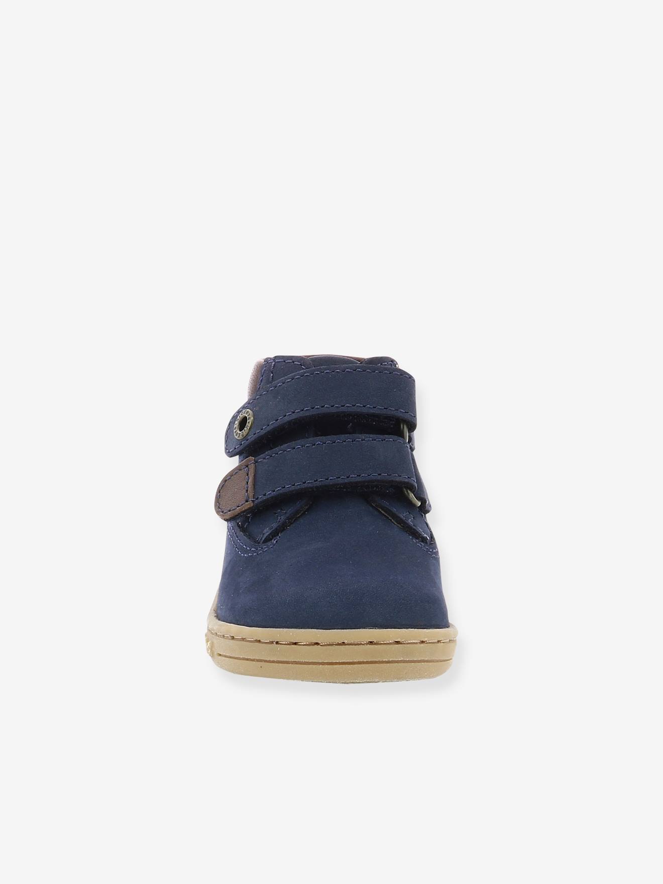 Botas Tackeasy KICKERS® lisas azul-escuras para bebê menino
