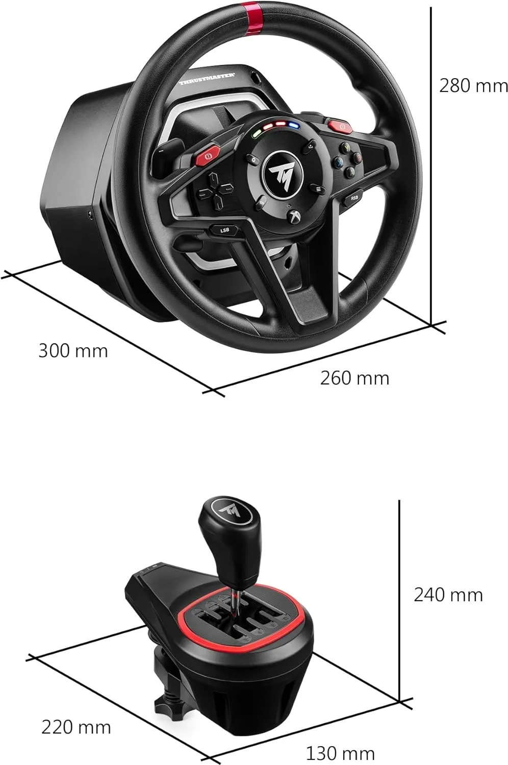Thrustmaster T128 Shifter Pack Volants gaming