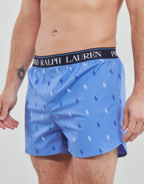 Polo Ralph Lauren - WOVEN BOXER X3 Marino / Marino / Azul