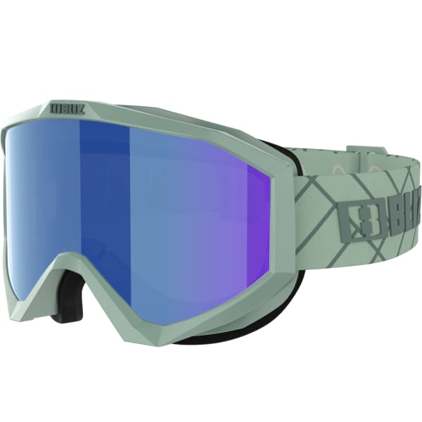 Masque de ski BLIZ LINER MATT GREEN W DARK GREEN LOGO/BROWN BLUE