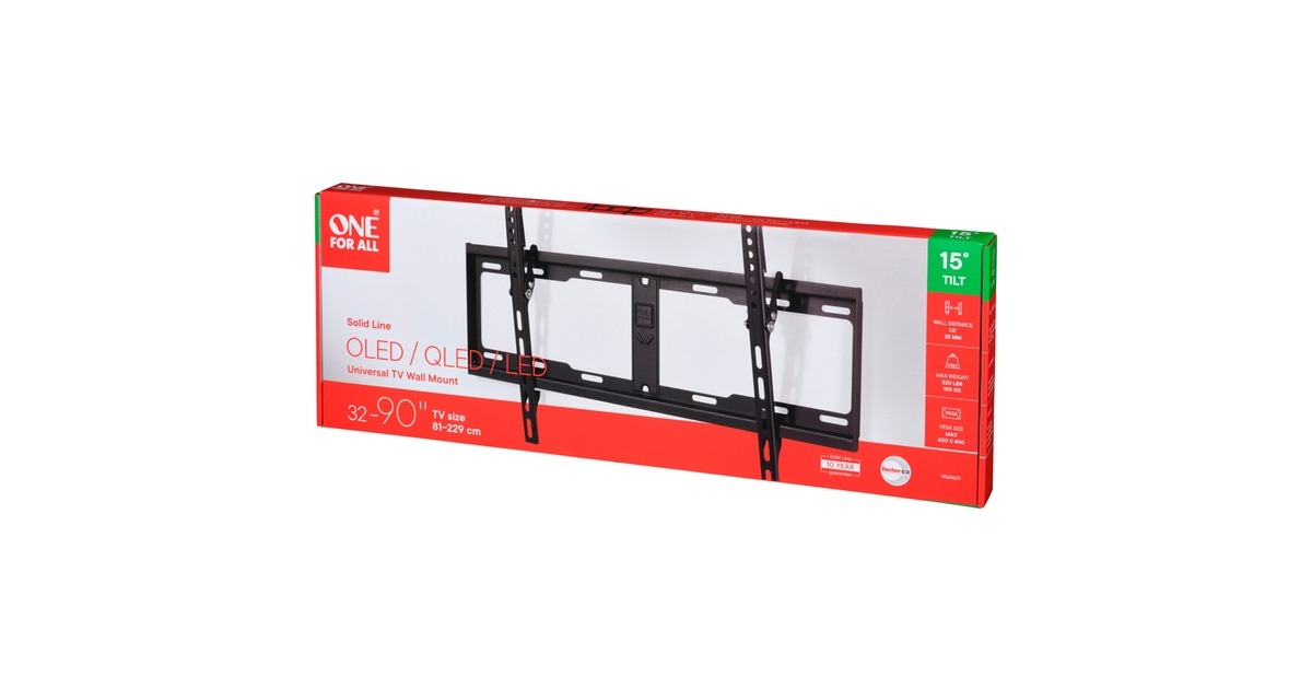 One for allTilting TV Wall Mount WM4621 wandmontage   (Zwart)