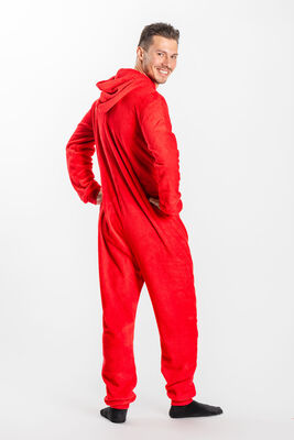 Luca & Lola Adult Albero Jumpsuit, Red Christmas