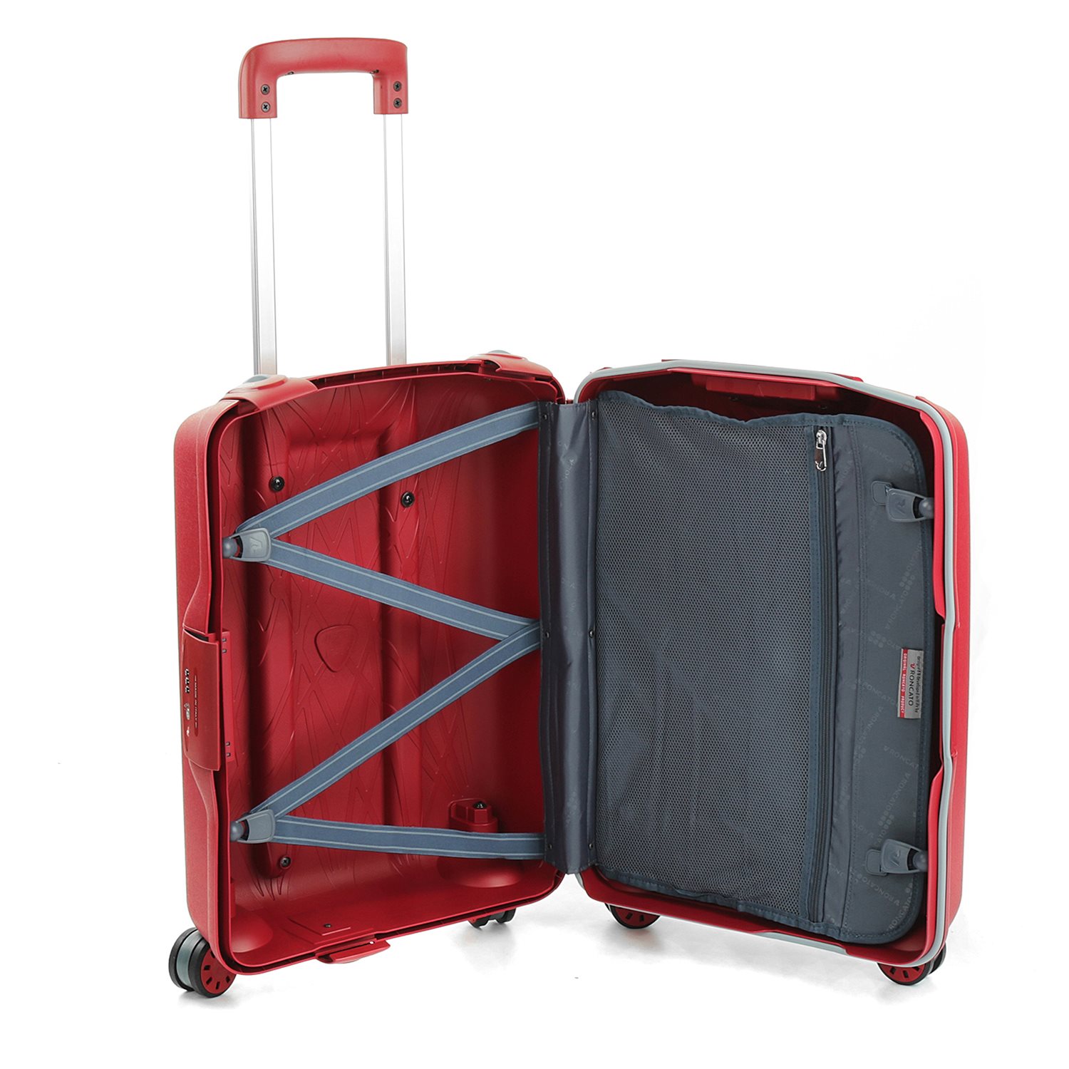 Roncato Light 4 Wiel Cabin Trolley 55 rosso