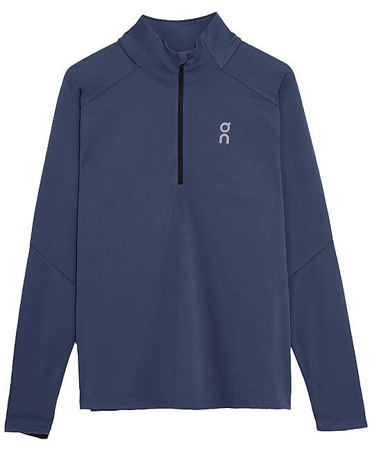 ON RUNNING - T-SHIRT ML DEMI ZIP CLIMATE SHIRT M
