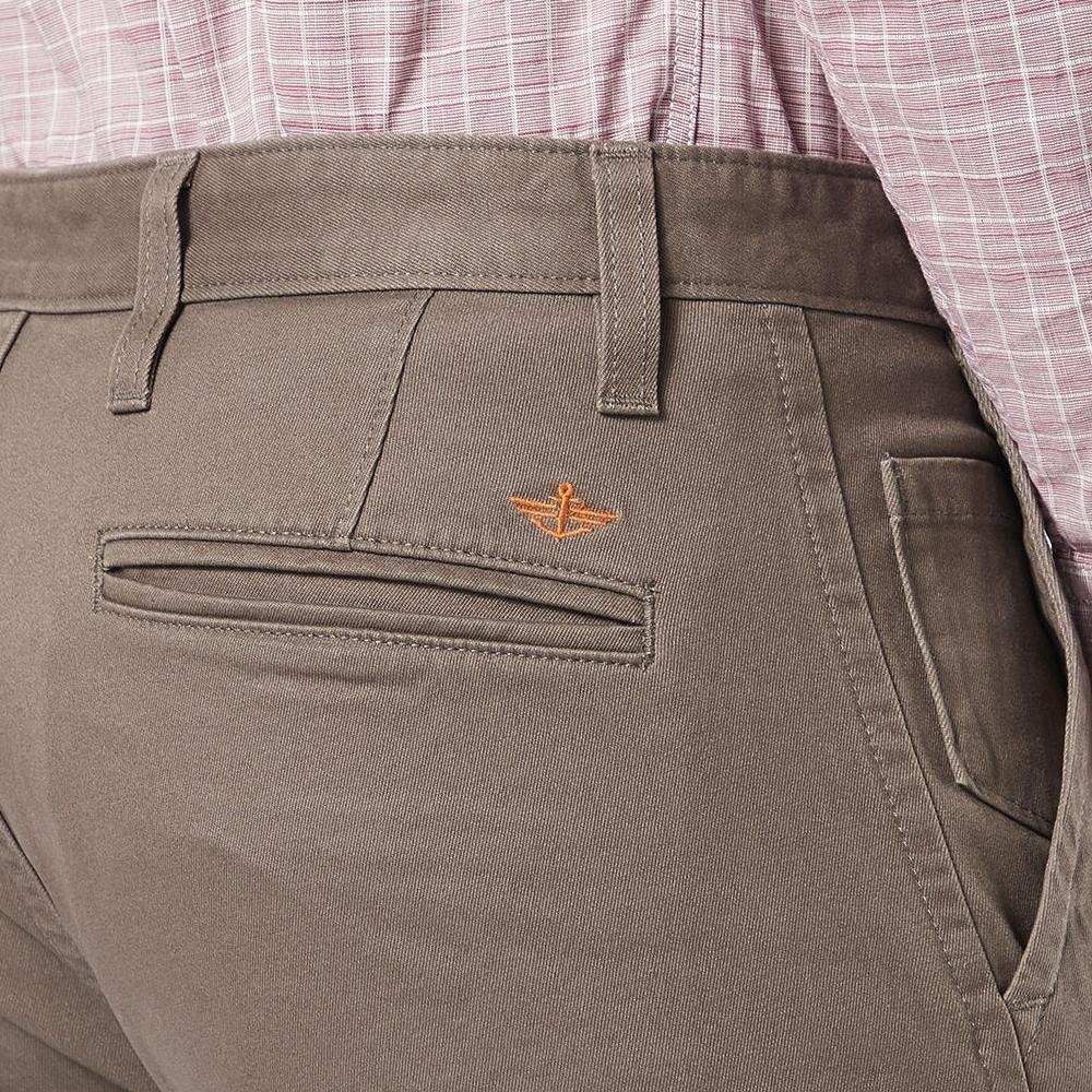 Dockers Pantalon Chino Marron Foncé Homme Dockers Alpha