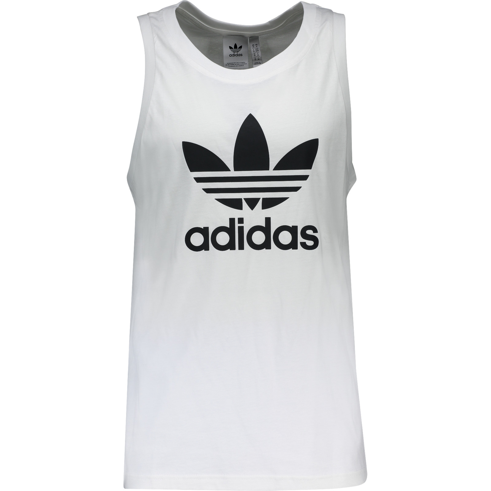 Adidas Herren-Tanktop Trefoil S, weiss