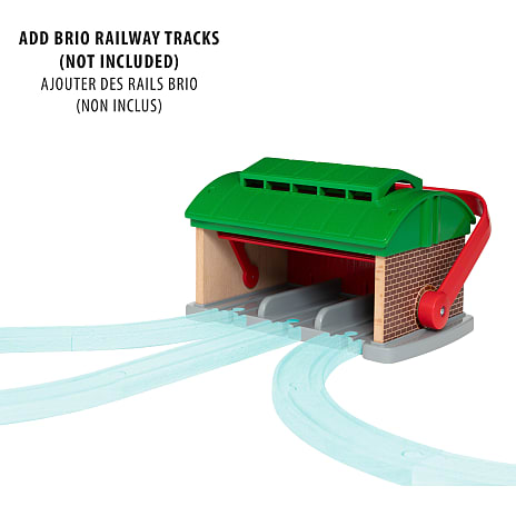 BRIO 33474 Toggarage med bærehåndtag