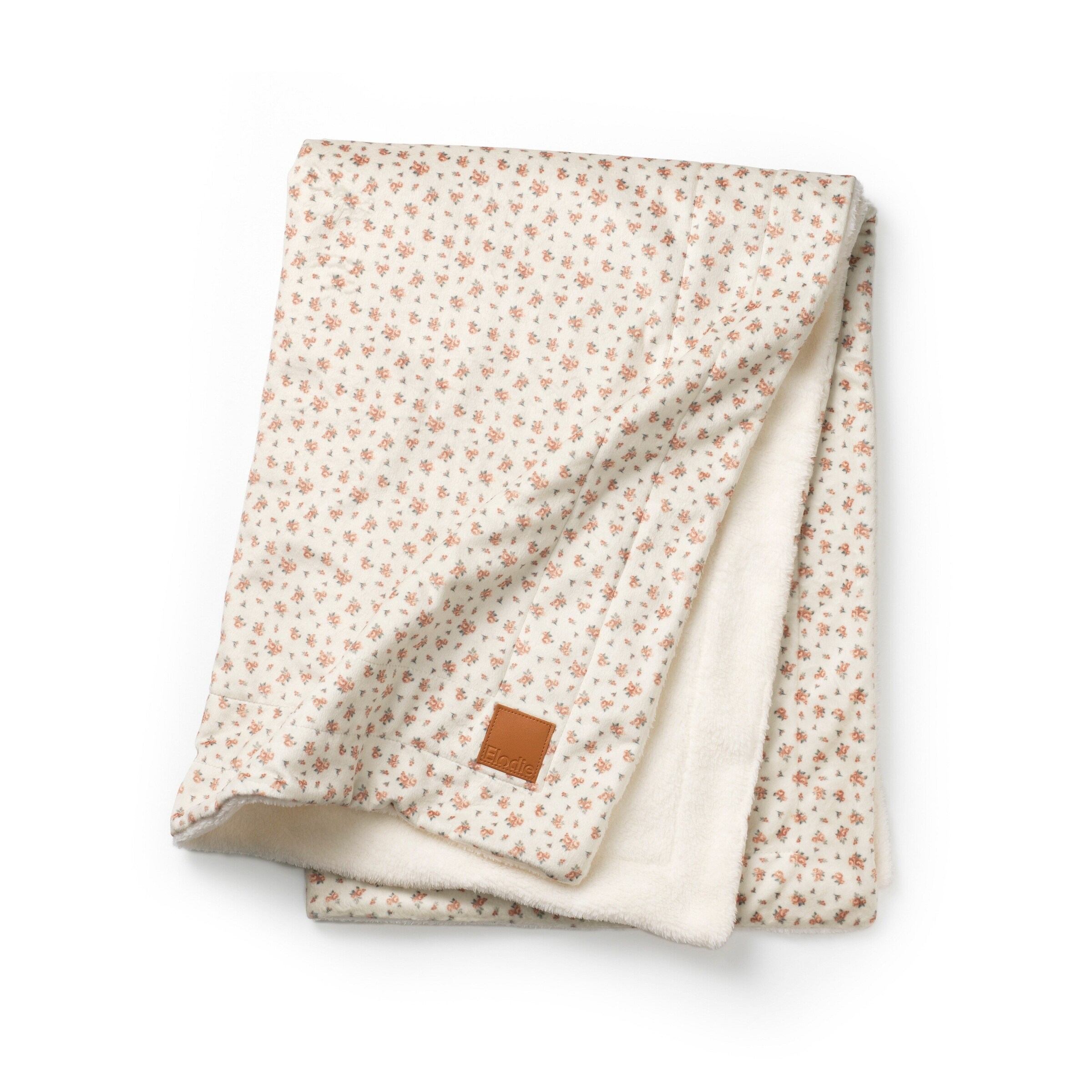 Elodie Pearl Velvet Decke - Autumn Rose