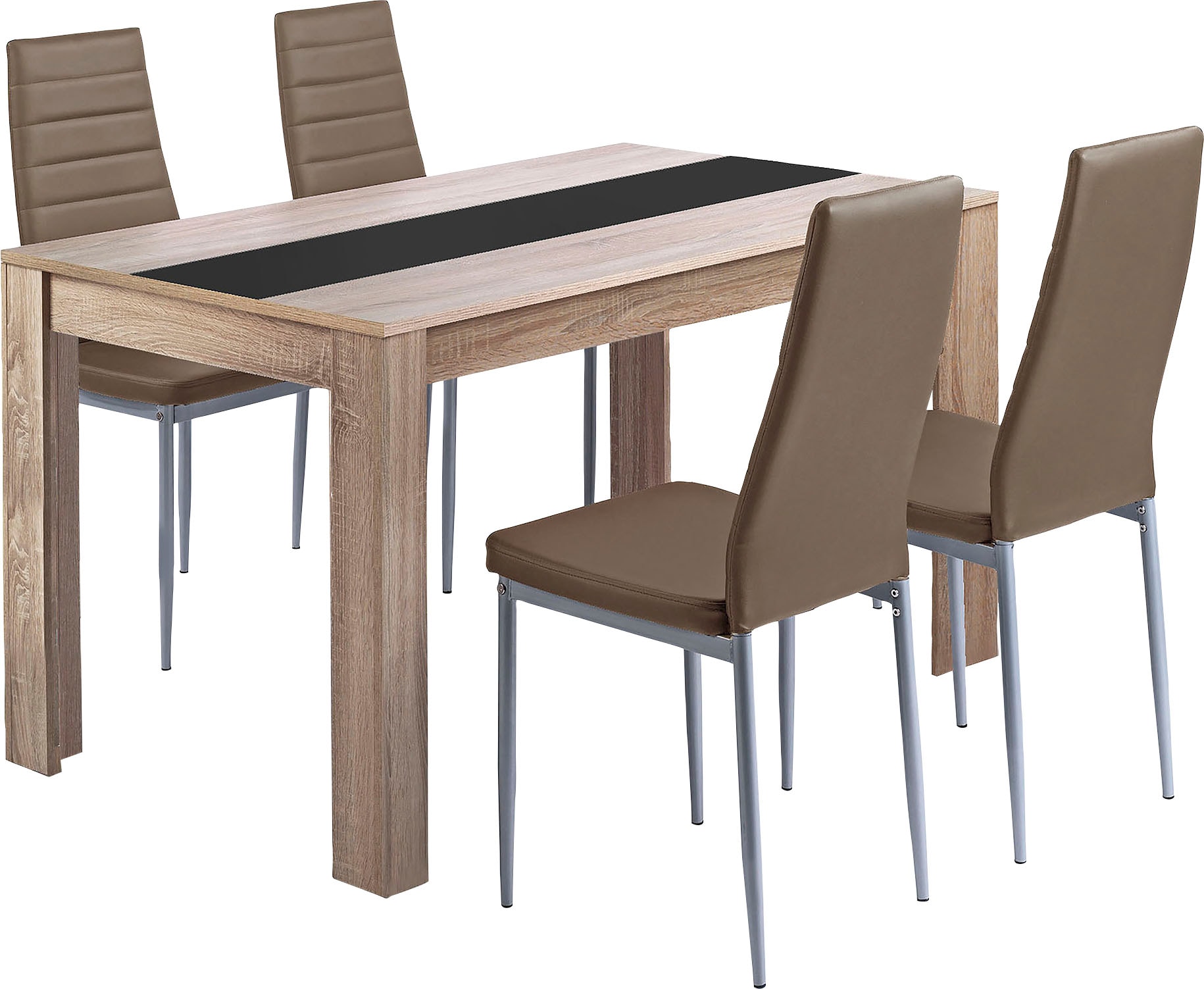 byLIVING Esstisch »Nori« Breite 120, 140 oder 160 cm, Mittelplatte wendbar