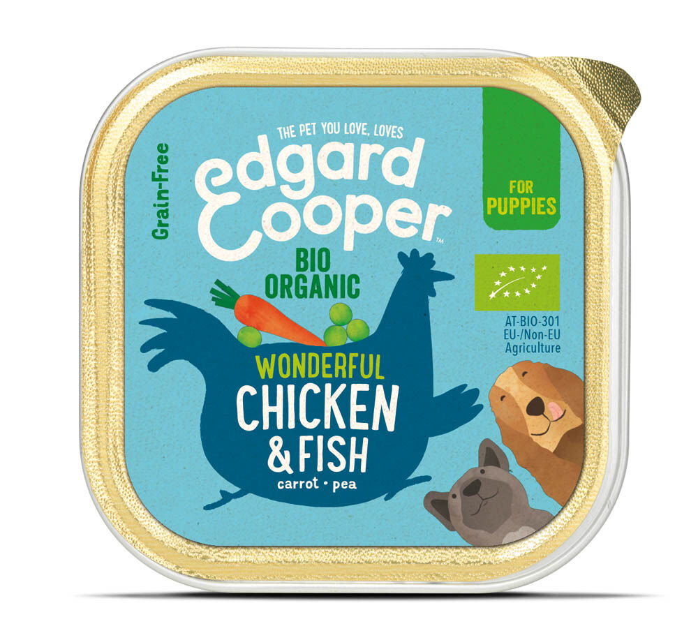 Edgard & Cooper Puppy Biologisch - Hondenvoer - 100 Gram - kip