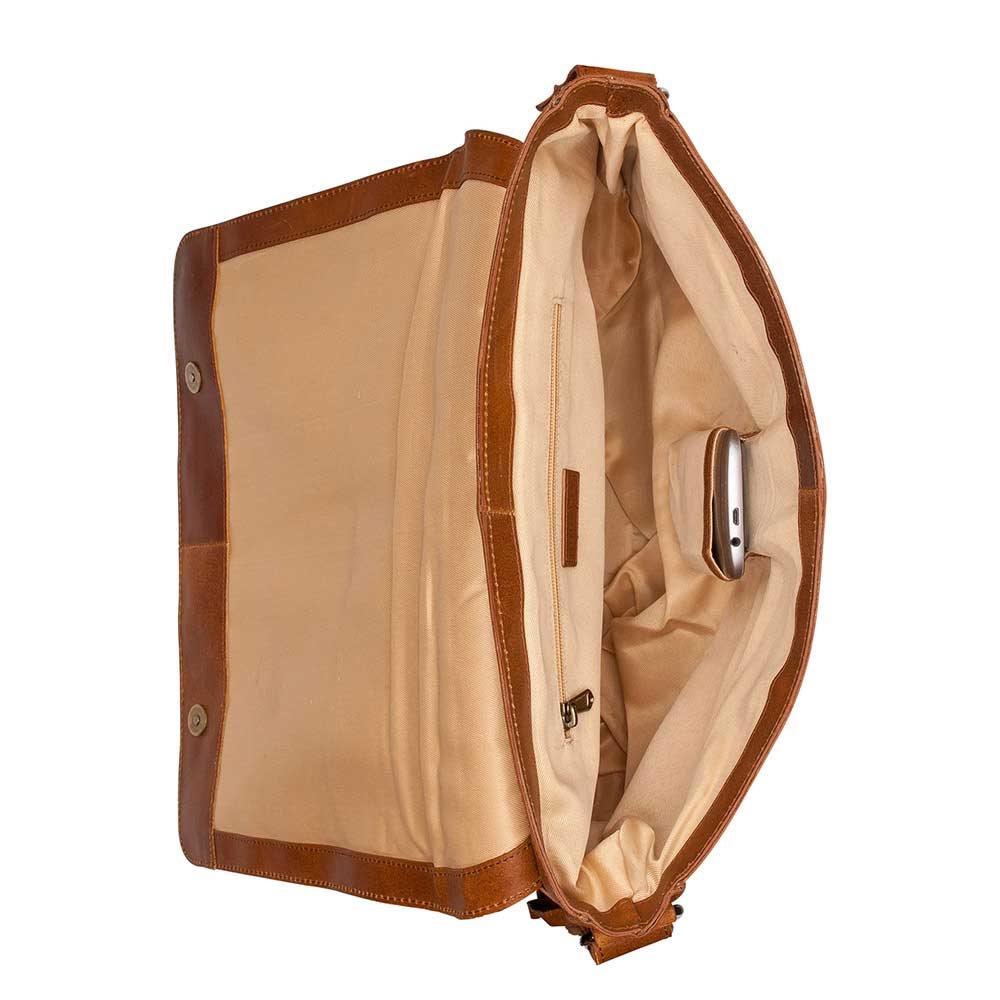 Burkely Vintage Juul Messenger Bag cognac