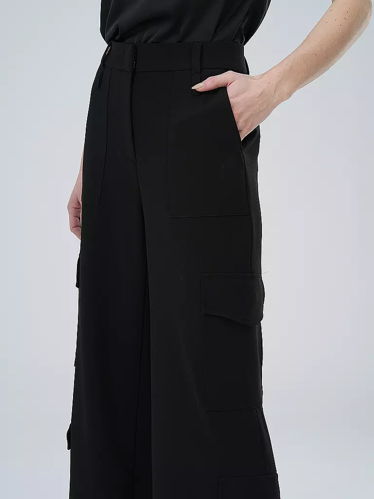 CAMBIO Cargohose AMELIE CARGO schwarz