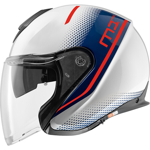 Schuberth - Casque M1 Pro Mercury Blanc / Bleu / Rouge