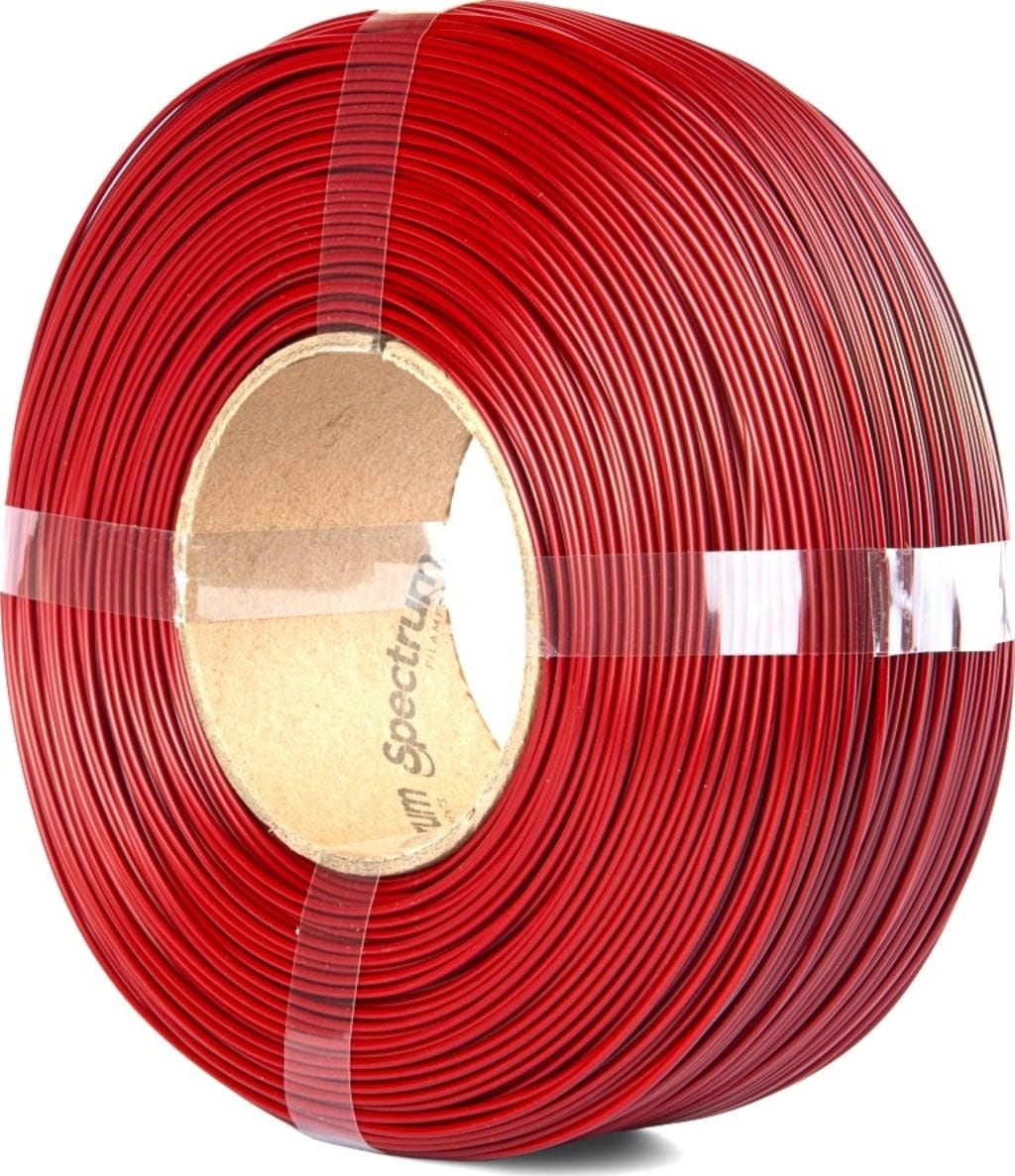 Spectrum  ReFill R-PLA Signal Red, 1,75 mm / 1000 g    Recyceltes PLA ohne Spule in Signal Red