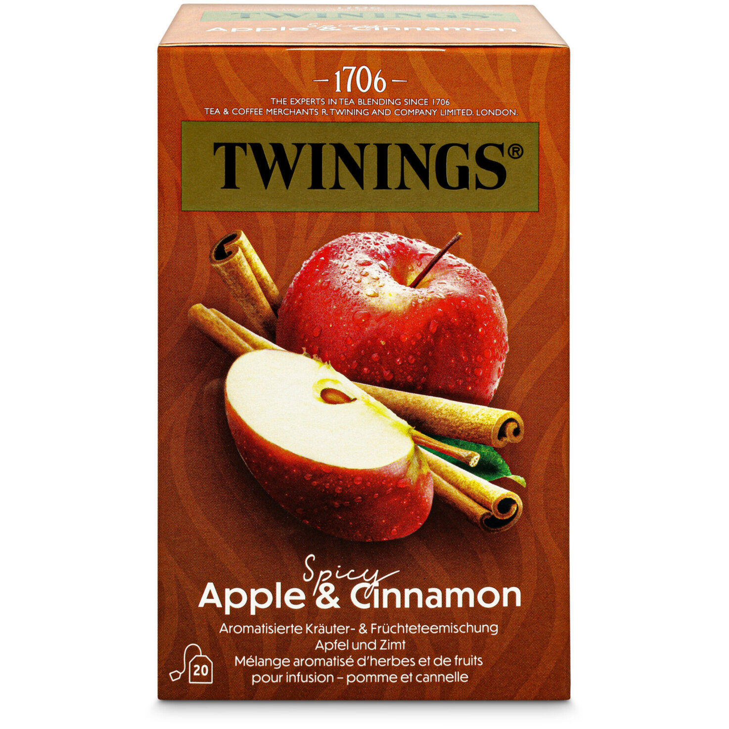Twinings Tee Apfel & Zimt 20 Beutel