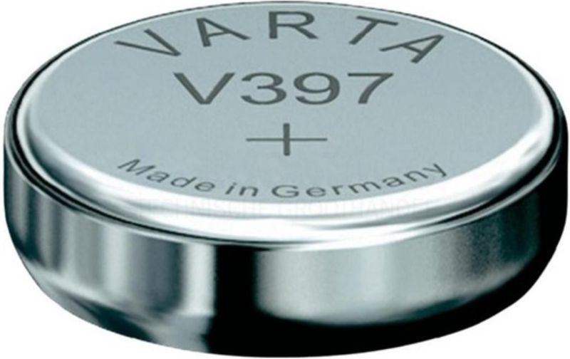 VARTA - Knoopcelbatterij V397 - 1,5 Volt - Zilveroxide - Capaciteit 30 mAh