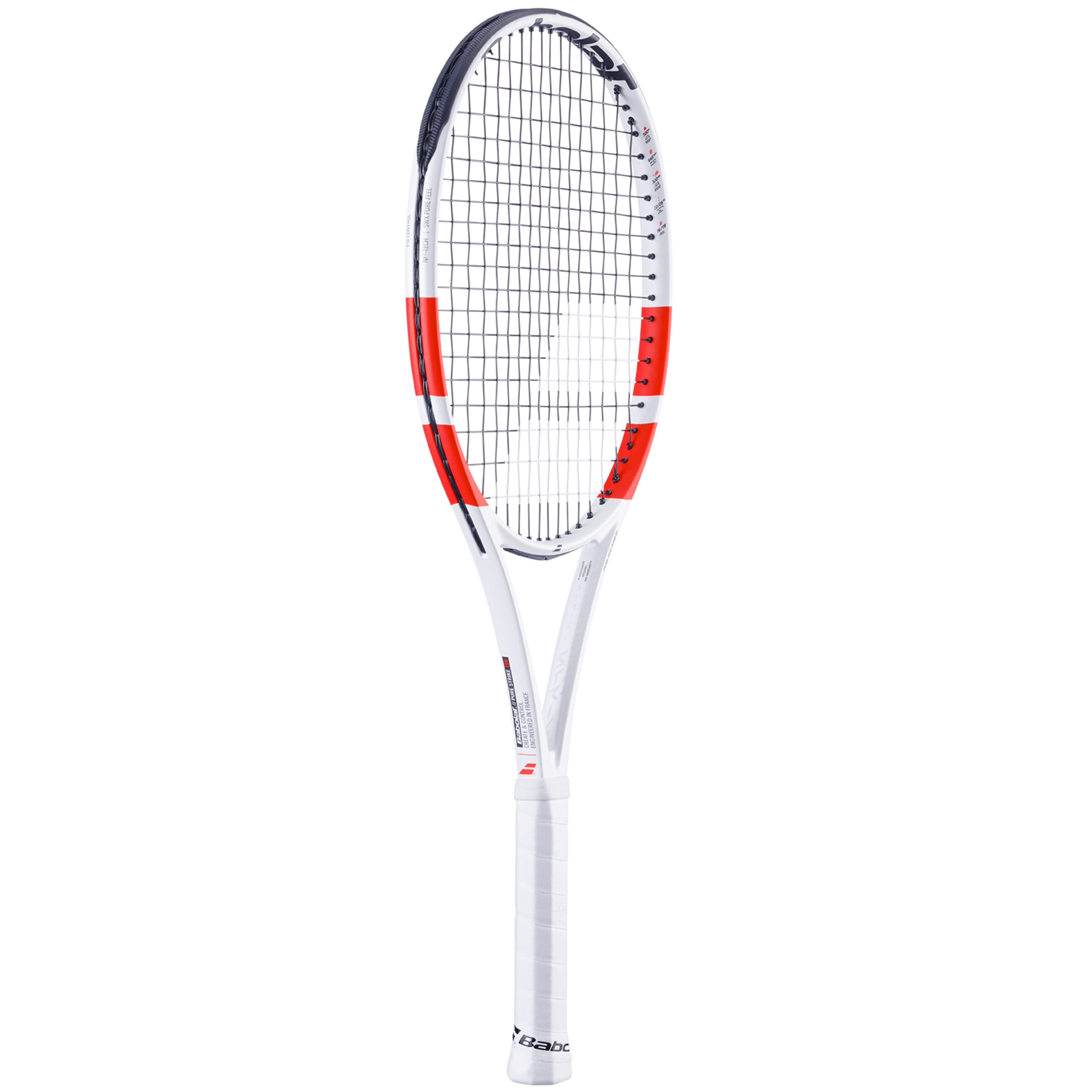 Pure Strike 100 Gen4 Unbesaitet Weiß / Rot / Schwarz