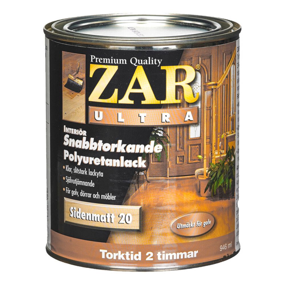 INTERIØRLAKK ZAR ULTRA SILKEGLANS 946 ML