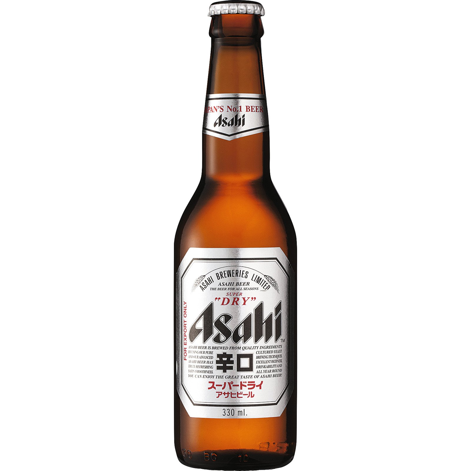Asahi Super Drybeer 4 x 33 cl