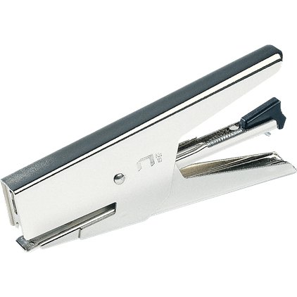 Pince agrafeuse F10. Agrafes N°10 capacité 15 feuilles. Nickel