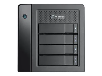 Promise Pegasus32 R4 - Harddisk-array - 16 TB - 4 bays (SATA-600) - HDD 4 TB x 4 - Thunderbolt 3, USB 3.2 Gen 2 (ekstern)
