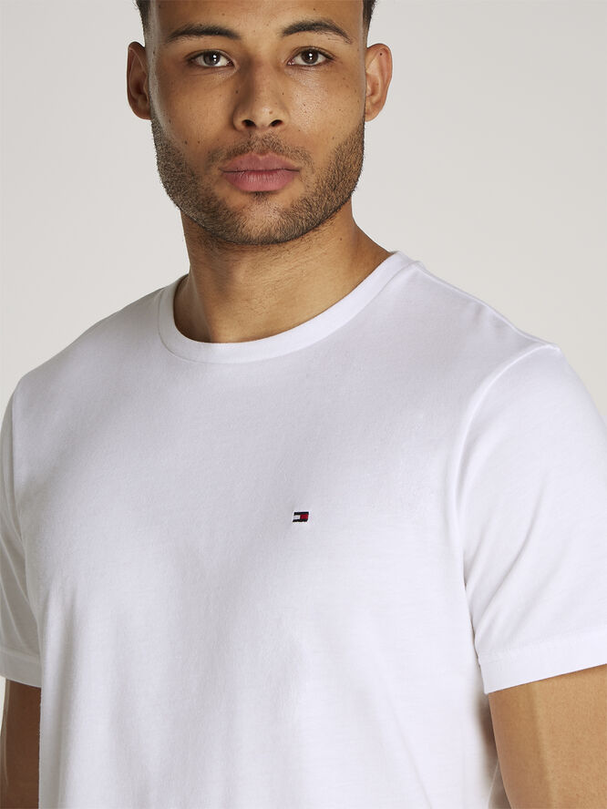 Tommy Hilfiger ESSENTIAL REG FIT SOLID TEE White