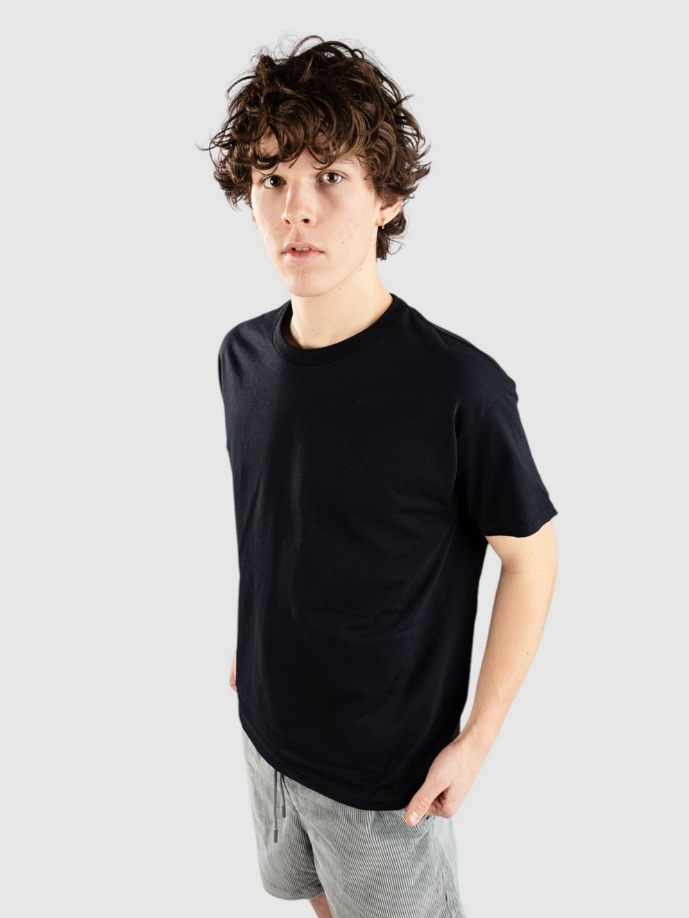 Ninth Hall Faux Rhinestone T-Shirt black